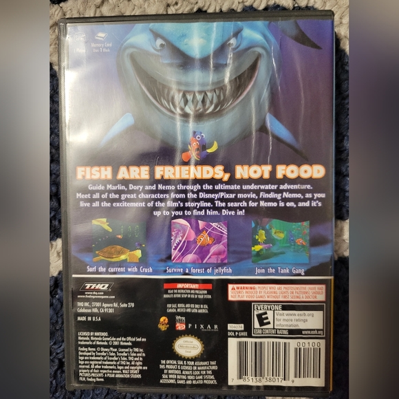 Finding Nemo for Gamecube - Picture 3 of 3